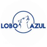 Lobo azul comida para perro