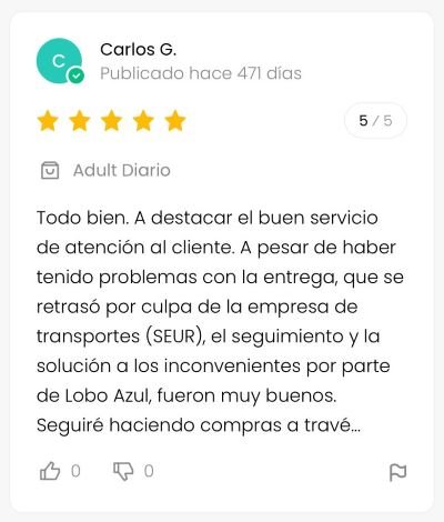 Reseña pienso lobo azul