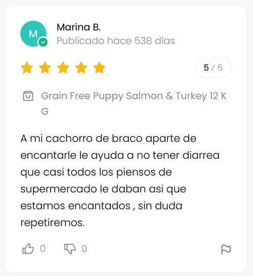 Pienso para cachorros opiniones