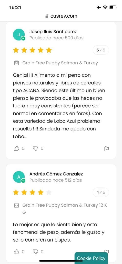 Pienso para perros opiniones