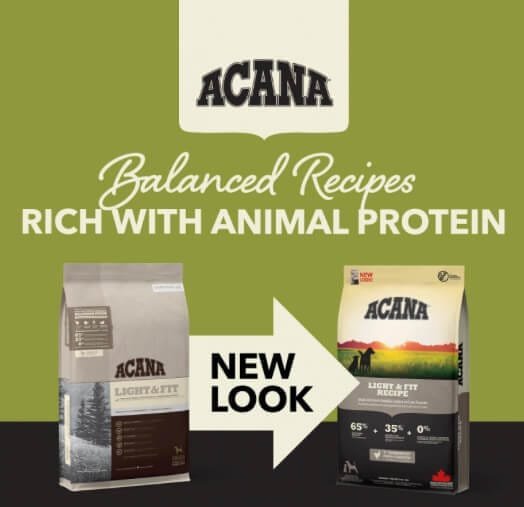 Comida para perros ácana logotipo