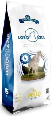 Pienso para perros lobo azul sabor pollo