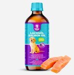 aceite de salmón para perros foto